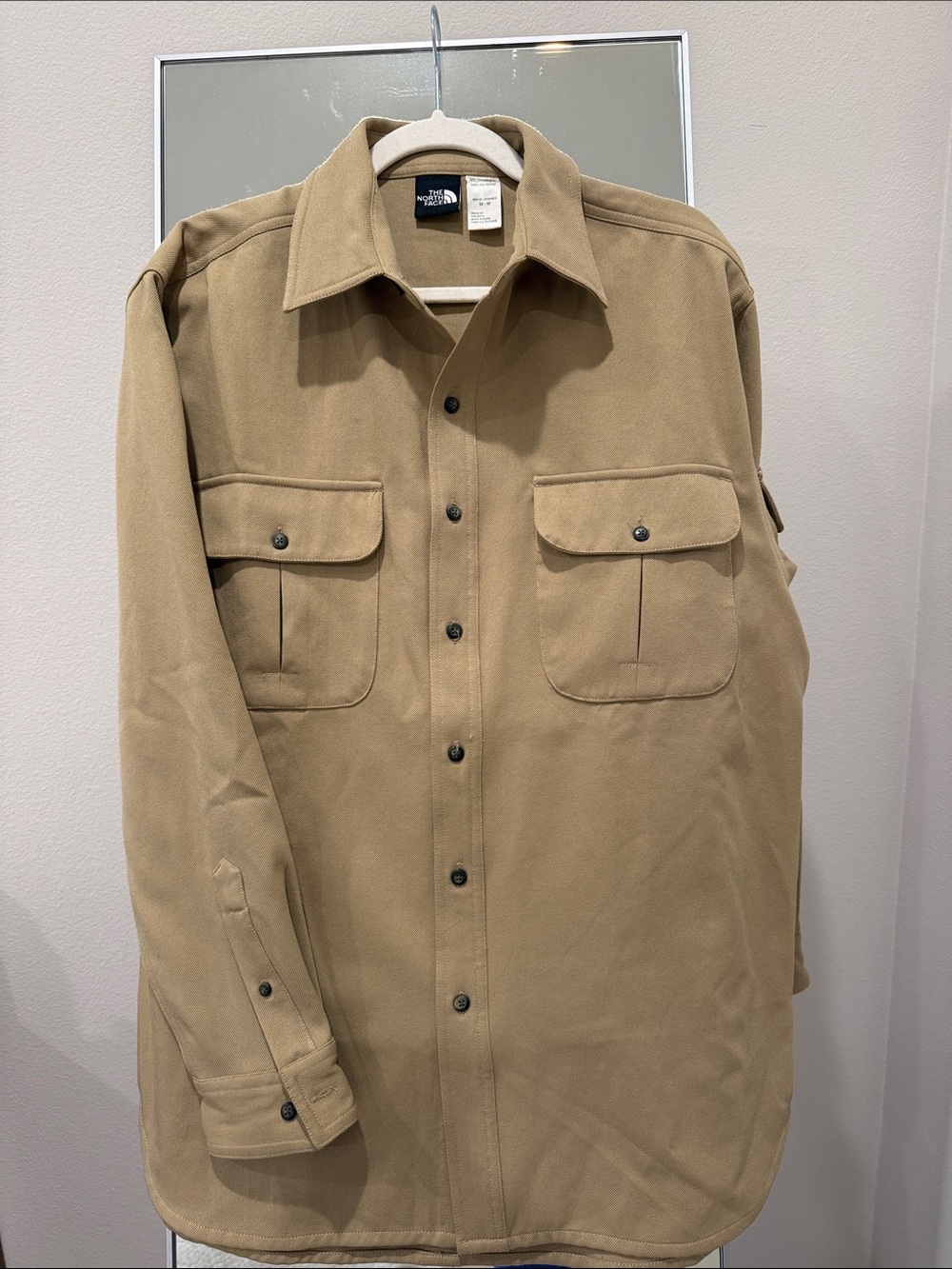 The North Face Men’s Tan Field Shirt Jacket SZ M